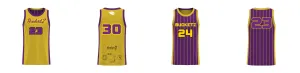 Lakers Core Reversible Basketball Singlet Design Your Own