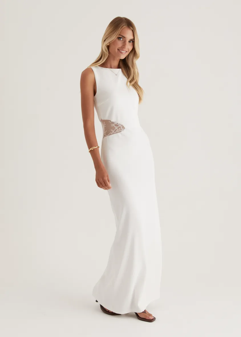 Lenon Maxi Dress - Off White