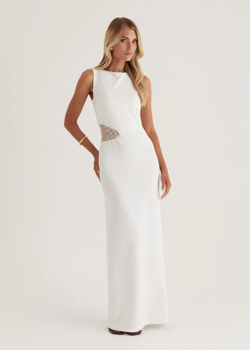 Lenon Maxi Dress - Off White