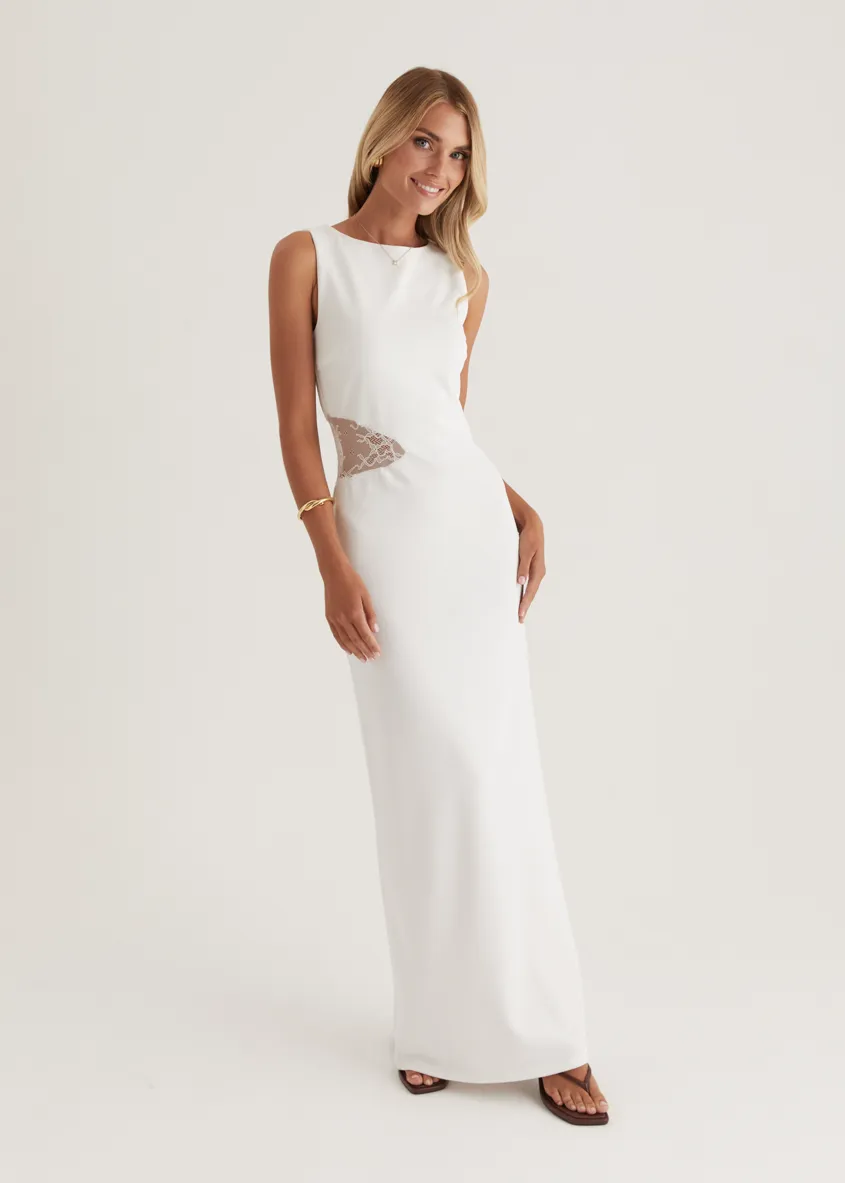 Lenon Maxi Dress - Off White