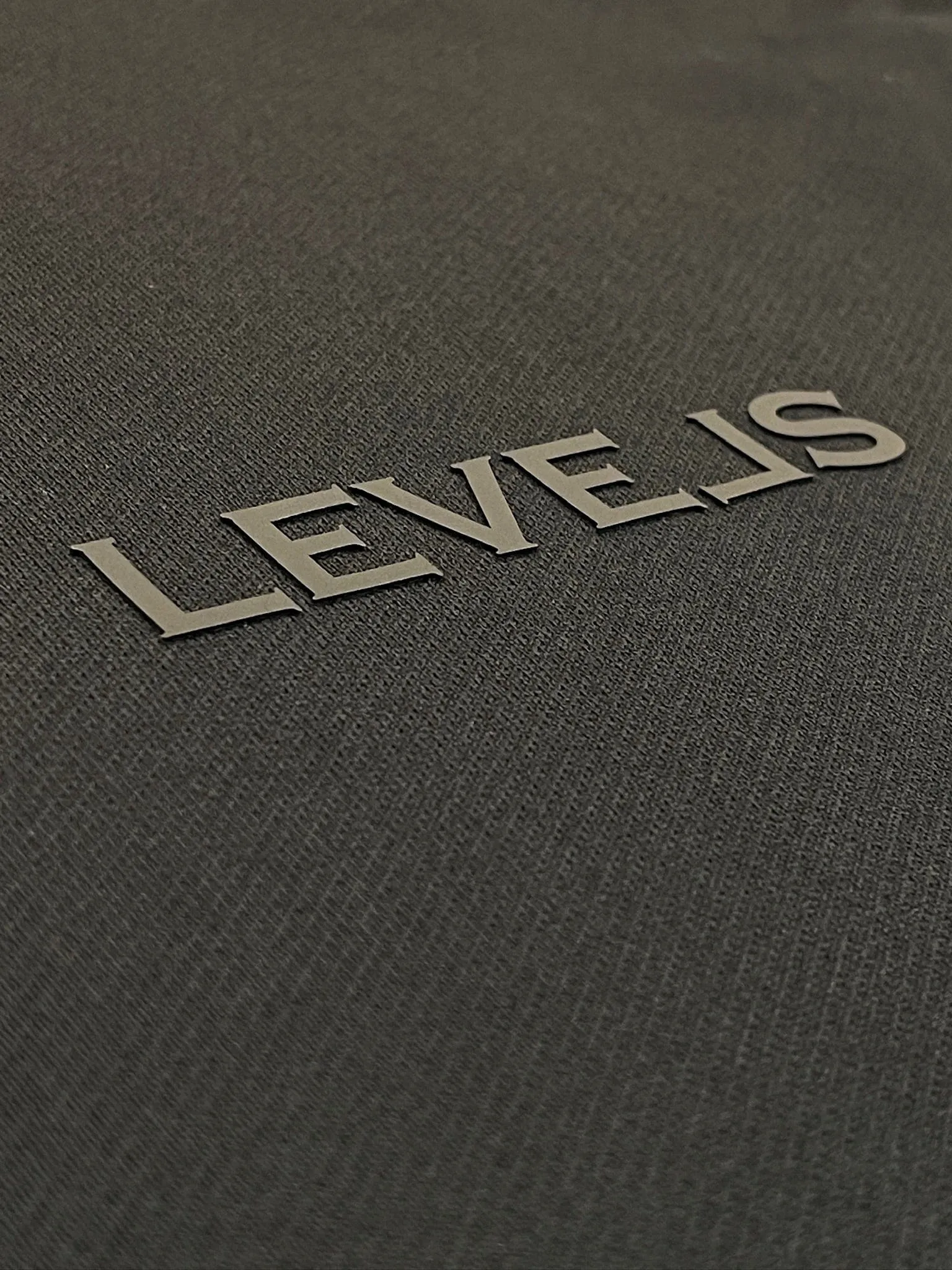 LEVELS OVERSIZED CREWNECK | BLK | BLK
