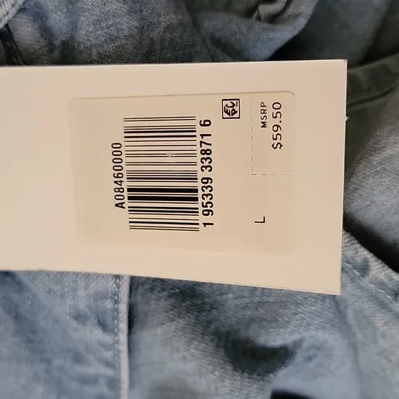 Levi's Blue Denim Shacket Size L