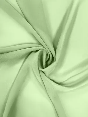 Light Green Chiffon Fabric By The 1/2 Yard
