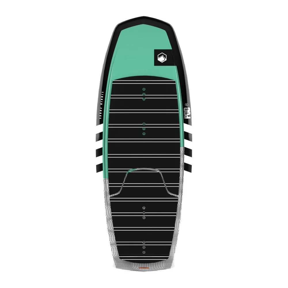 LIQUID FORCE POD 4'9 WITH CARBON HORIZON 125 FOIL SET