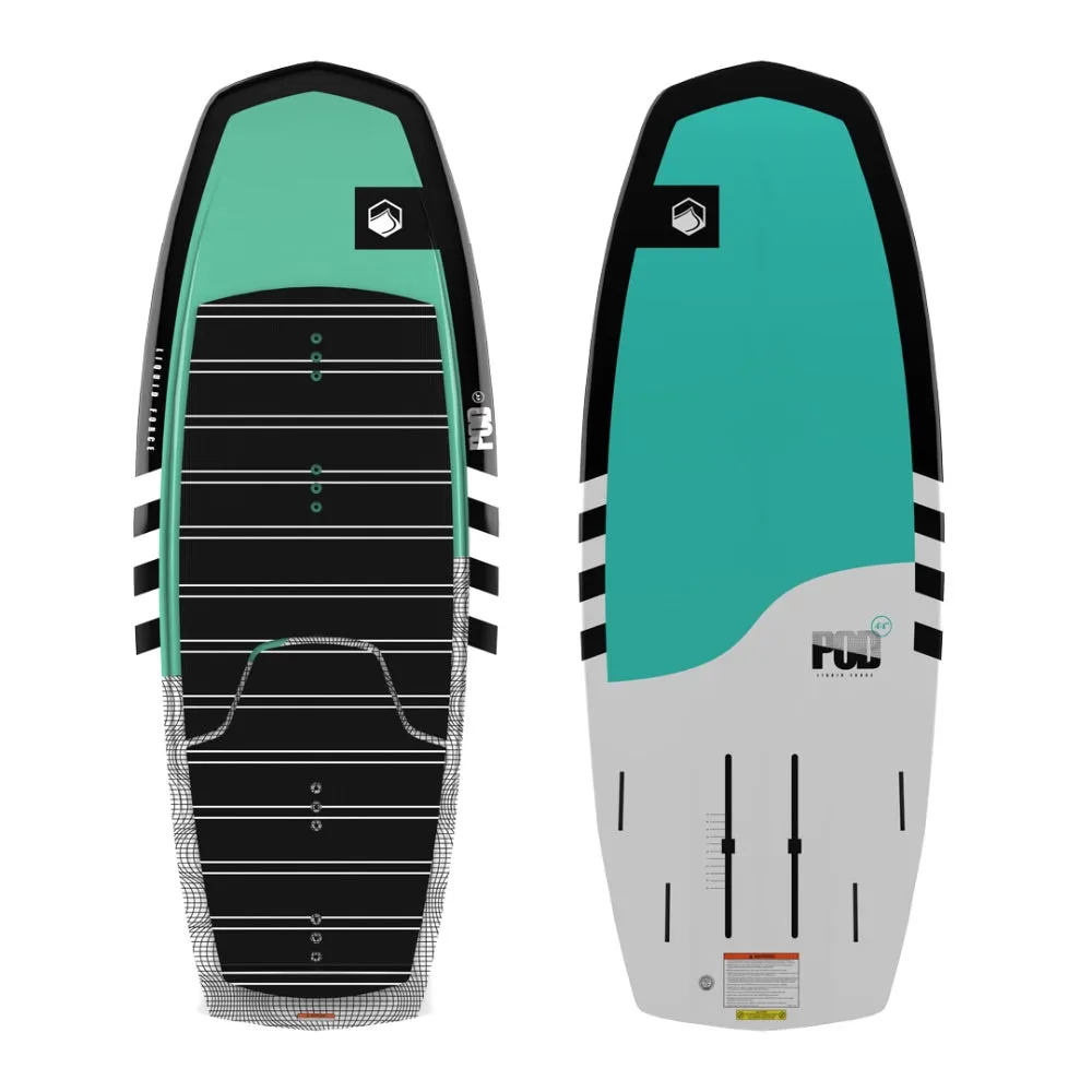 LIQUID FORCE POD 4'9 WITH CARBON HORIZON 125 FOIL SET