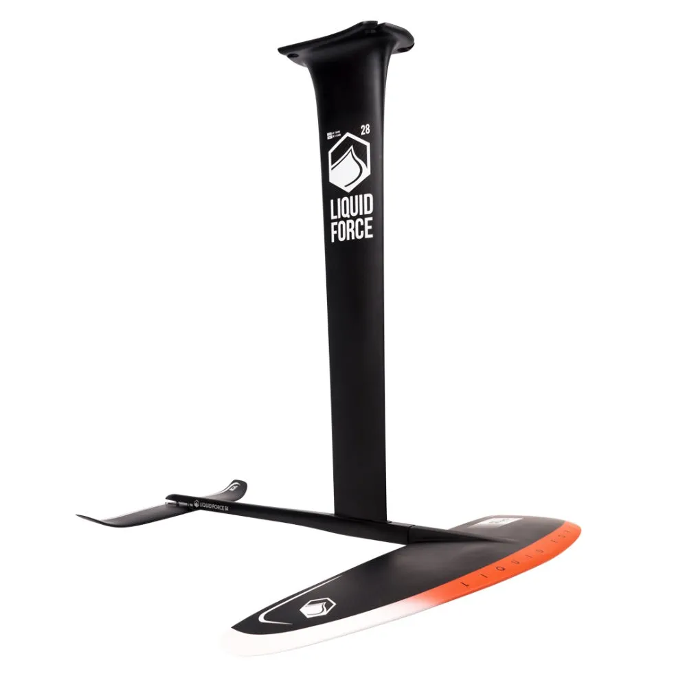 LIQUID FORCE POD 4'9 WITH CARBON HORIZON 125 FOIL SET