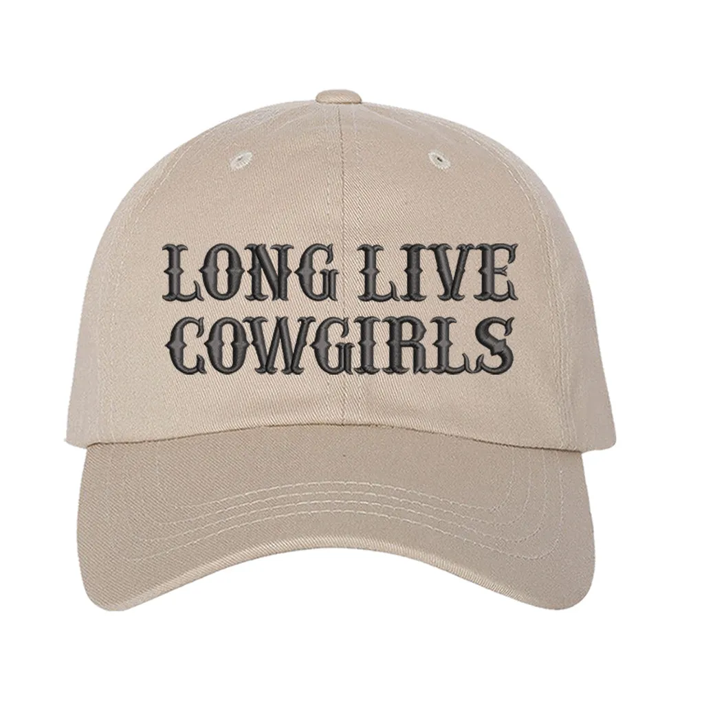 Long Live Cowgirls Embroidered Baseball Cap