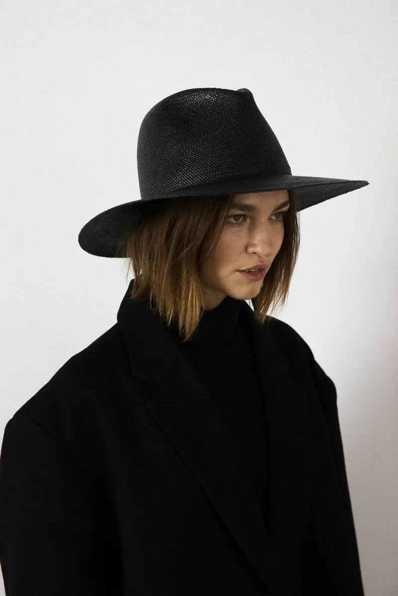 Maddox Fedora in Black