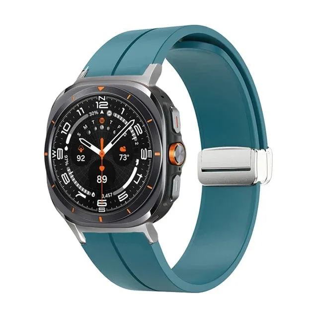 Magnetic Silicone Sports Watch Band For Samsung