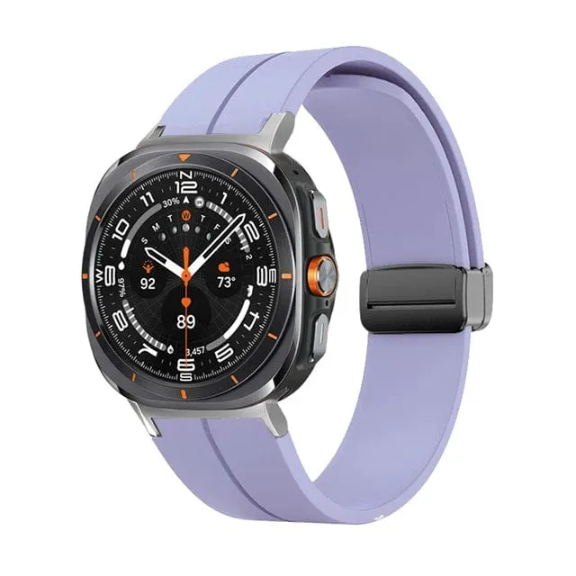 Magnetic Silicone Sports Watch Band For Samsung