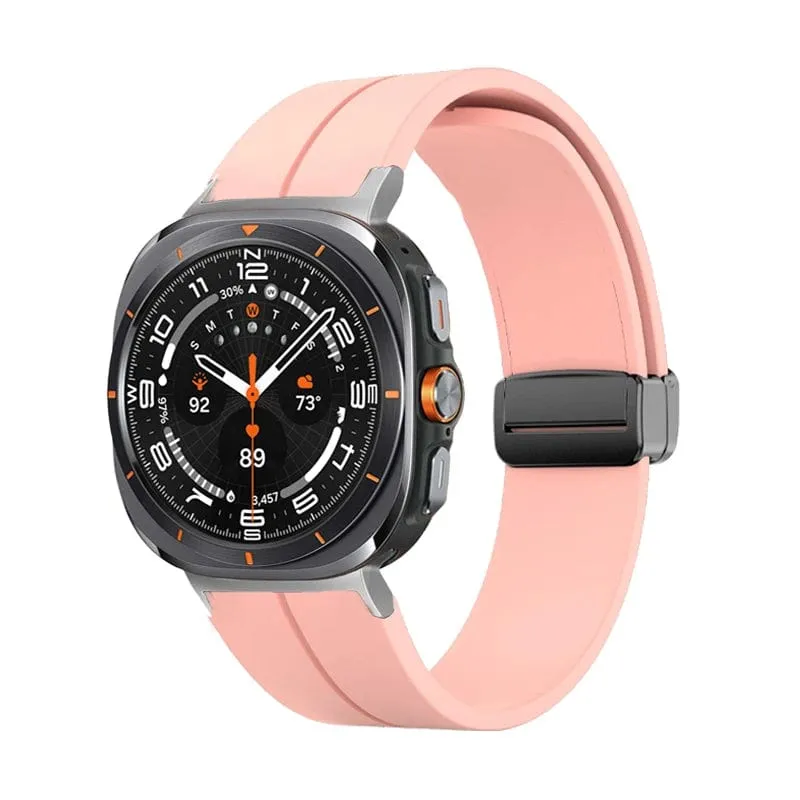 Magnetic Silicone Sports Watch Band For Samsung