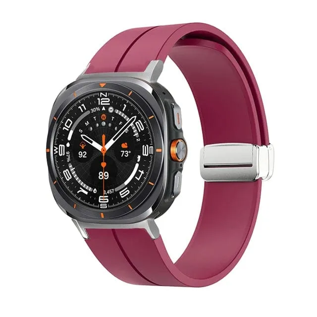Magnetic Silicone Sports Watch Band For Samsung