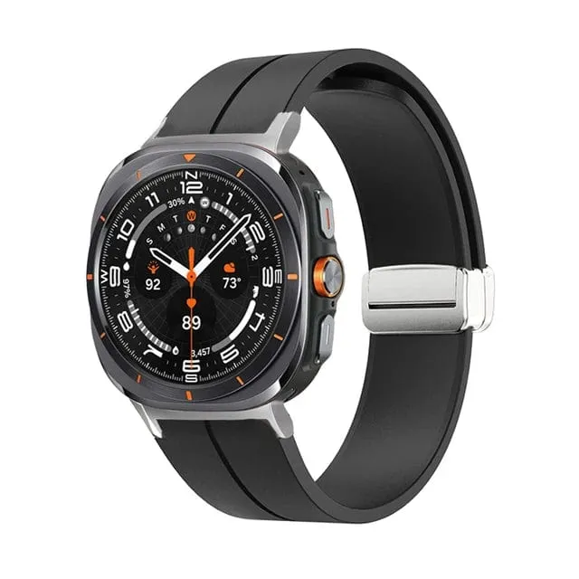Magnetic Silicone Sports Watch Band For Samsung