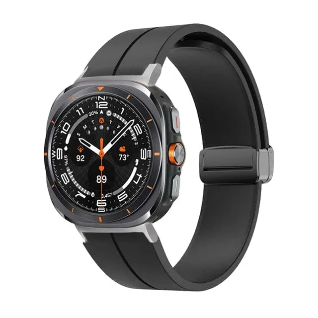 Magnetic Silicone Sports Watch Band For Samsung
