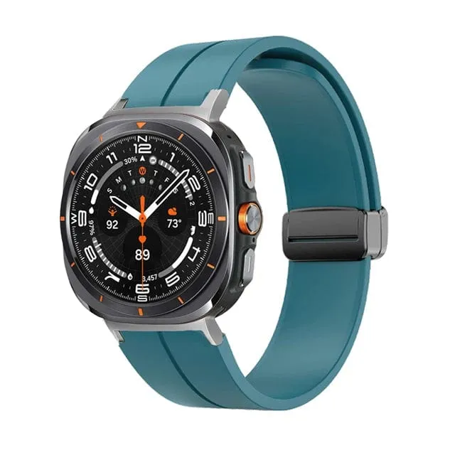 Magnetic Silicone Sports Watch Band For Samsung