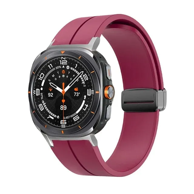 Magnetic Silicone Sports Watch Band For Samsung