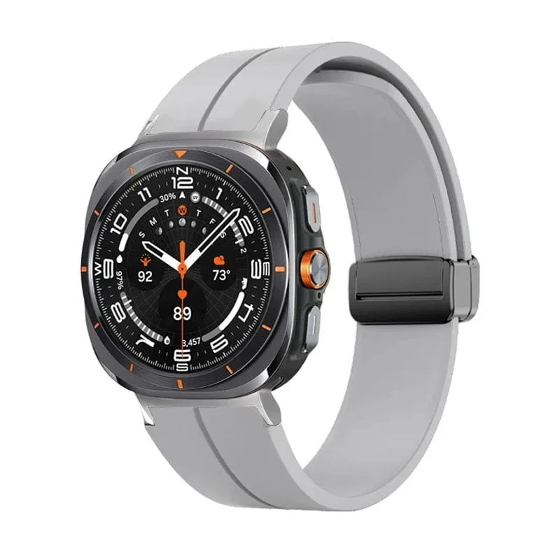 Magnetic Silicone Sports Watch Band For Samsung
