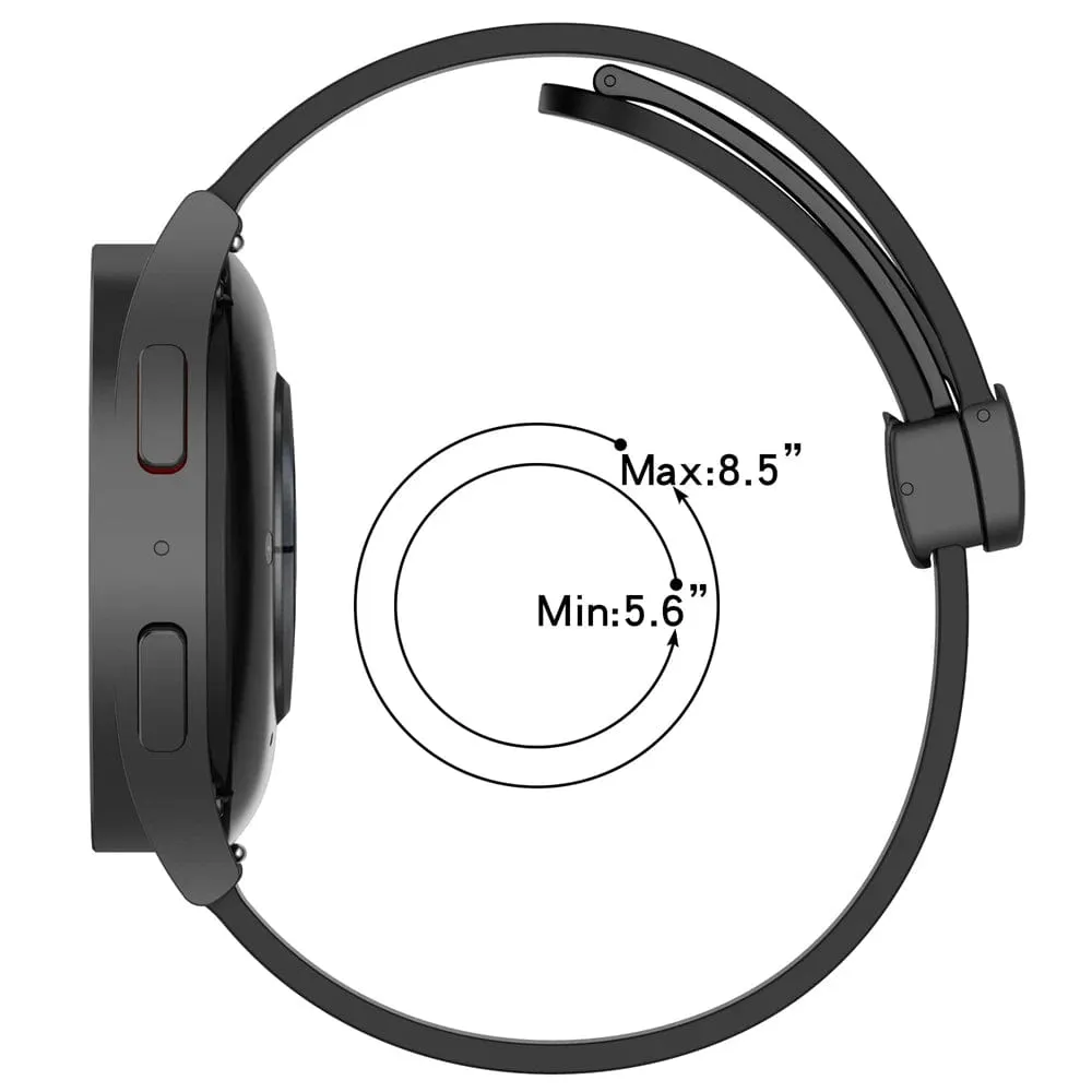 Magnetic Silicone Sports Watch Band For Samsung