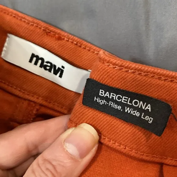 Mavi Barcelona Jeans wide leg Orange Size 26