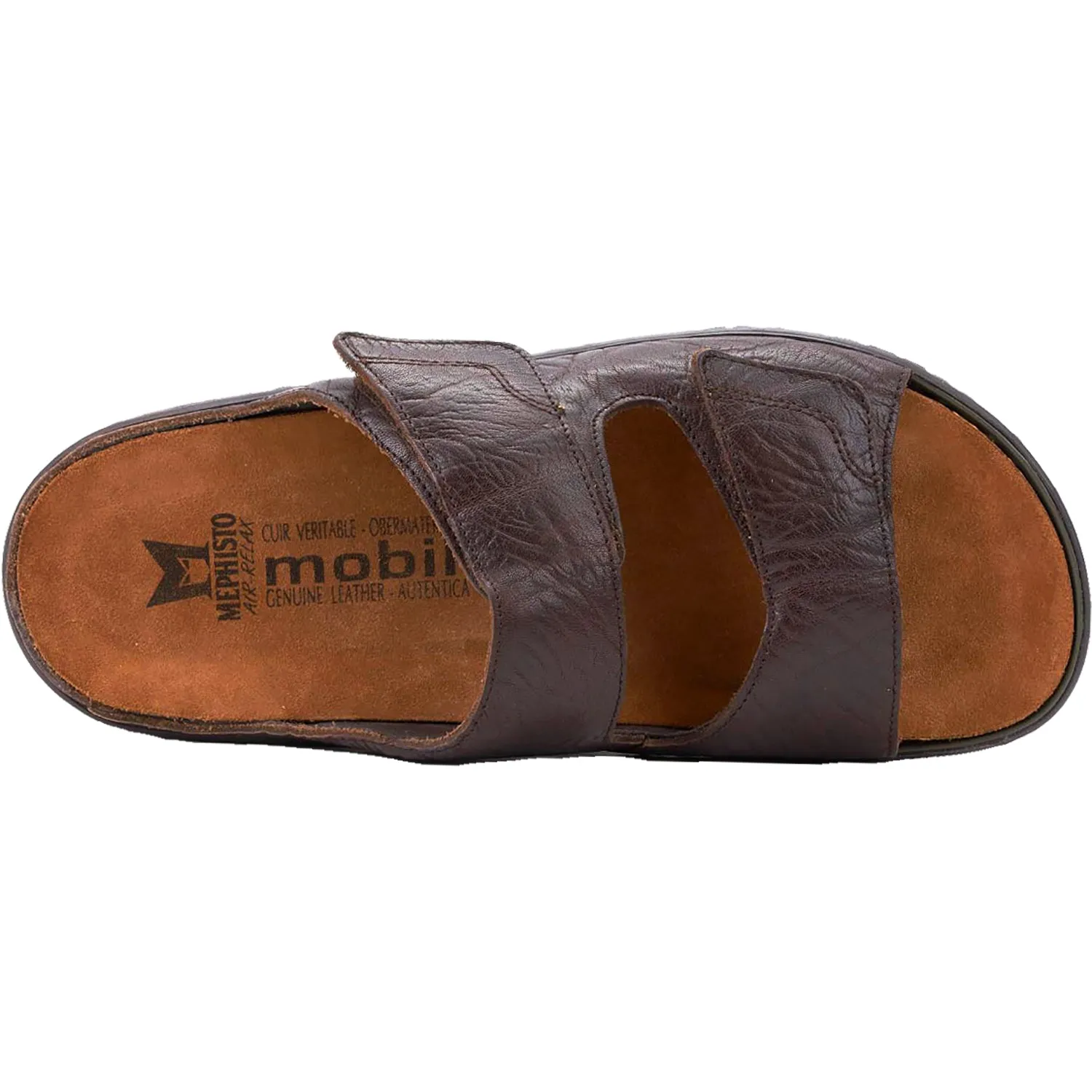 Men's Mephisto James Dark Brown Leather
