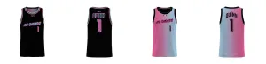 Miami Gradient Core Reversible Basketball Singlet Design Your Own Custom