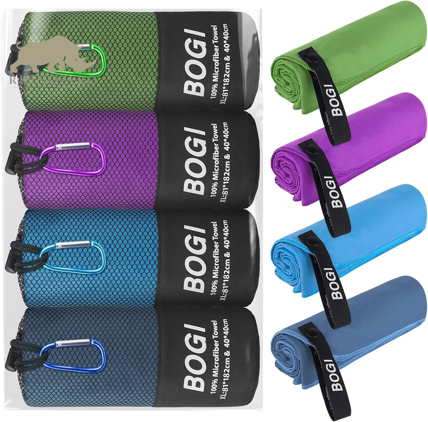 Microfiber Travel Sports Towel (40'' x 20'')