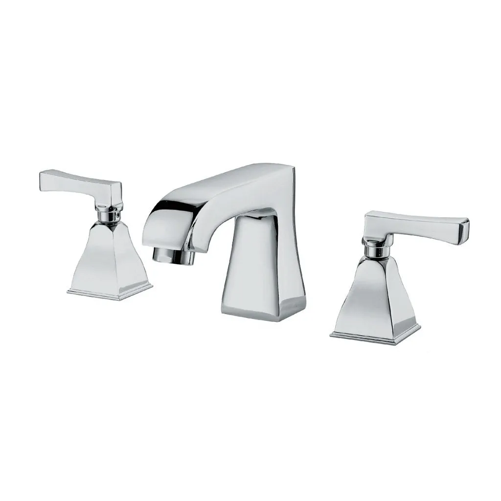 Mimic Bathroom Faucet - Widespread - 8" Brass/Polished Chrome (Final Sale)