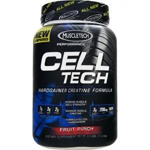 Muscletech Cell Tech Performance Series - Creatine Formula Fruit Punch 3 lbs