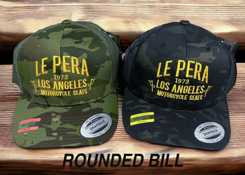 New!! Gold Text Snapback Camo Trucker Hats