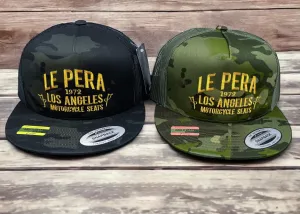 New!! Gold Text Snapback Camo Trucker Hats
