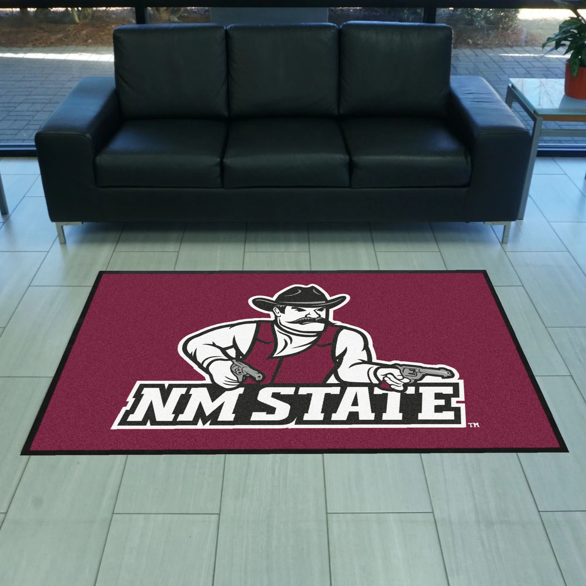 New Mexico State University 4X6 Logo Mat - Landscape