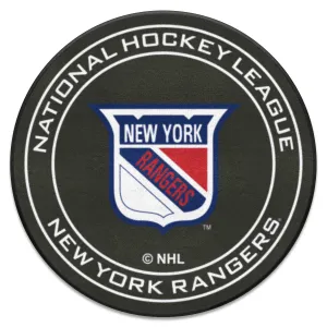 NHLV - New York Rangers Puck Mat