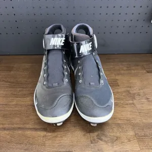Nike Alpha Huarache Elite 3 Mid Baseball Cleats‎ Black Size 14