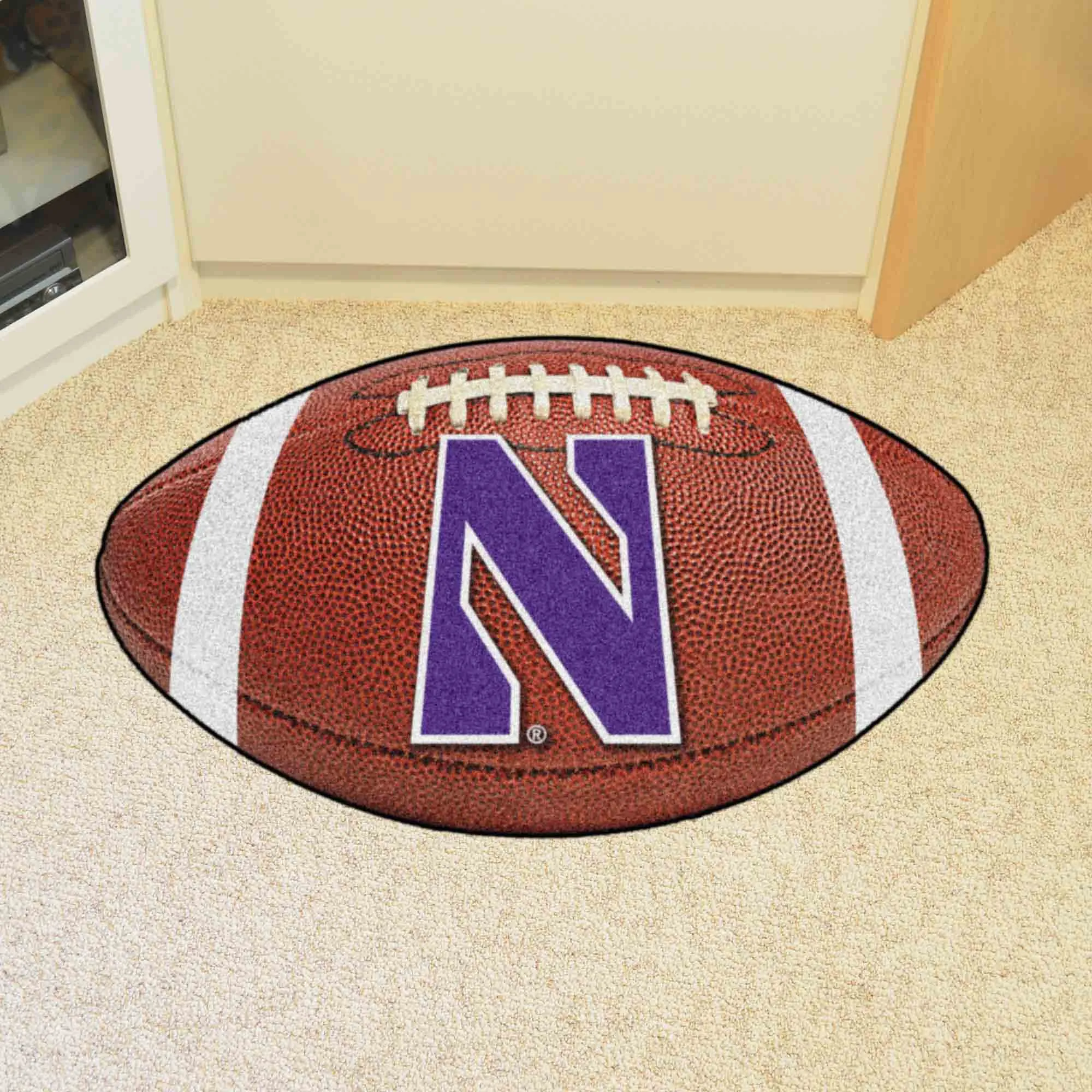 Northwestern University Football Mat