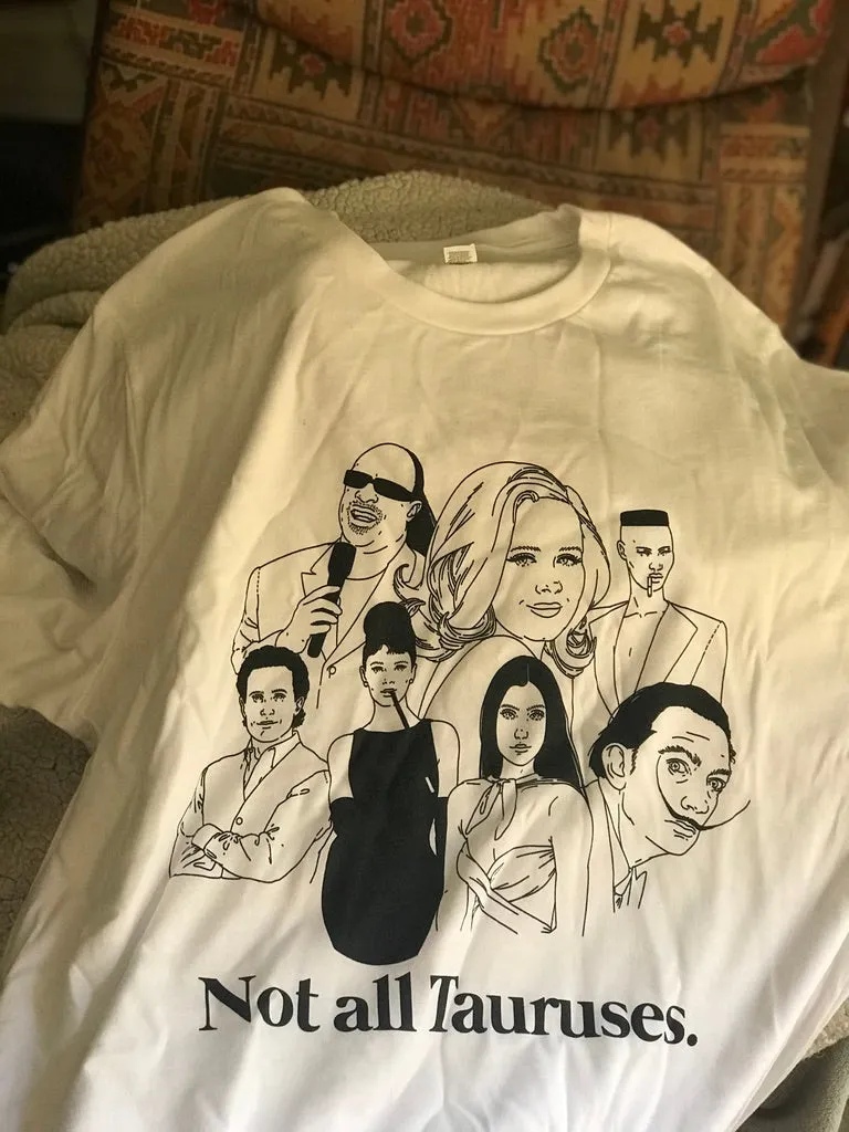 Not All Tauruses Icons Shirt