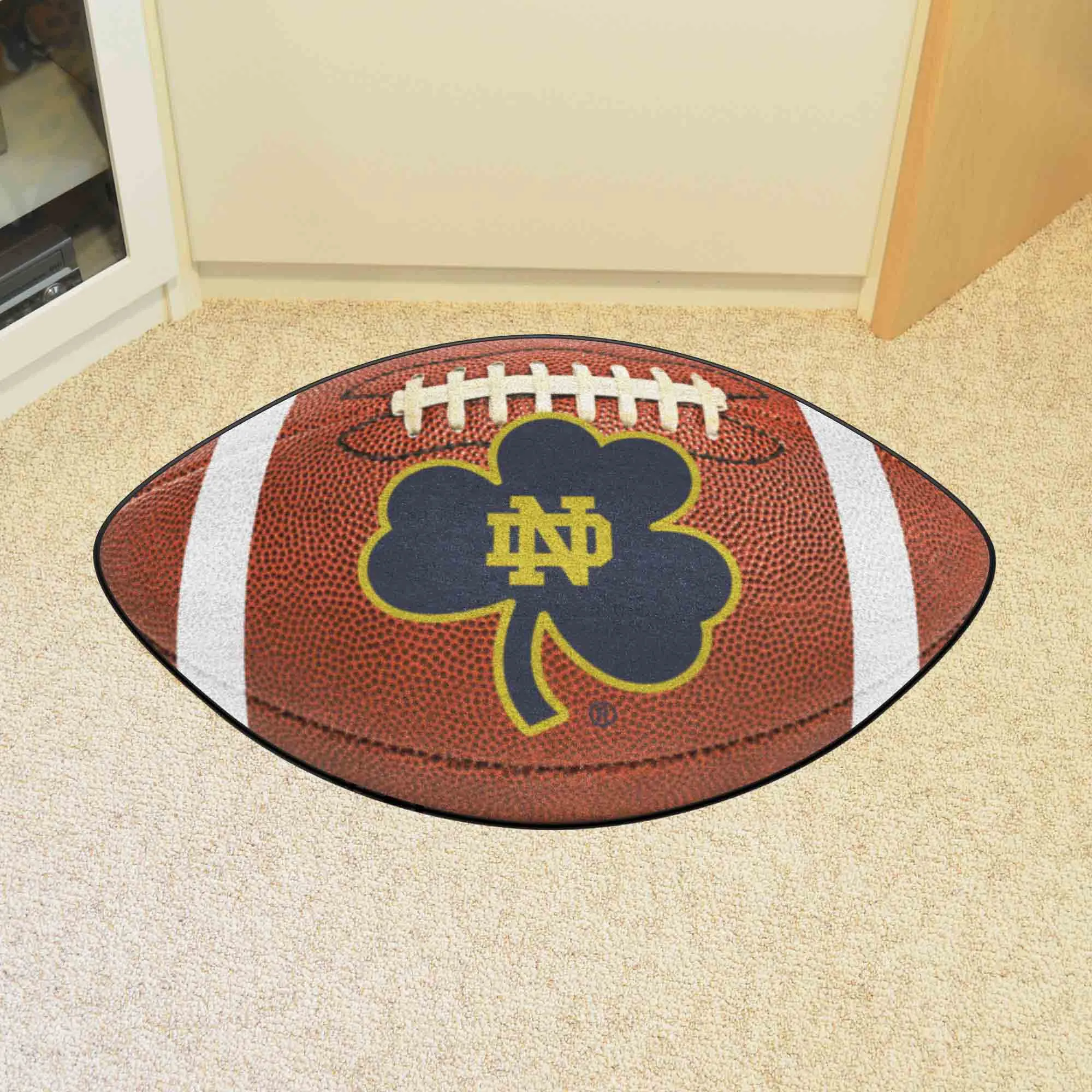 Notre Dame Football Mat