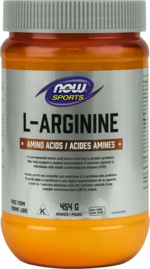 NOW Sports L-Arginine (454 g)