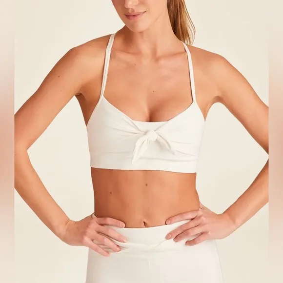 NWT Alala Women’s Tied Bow Sports Bra