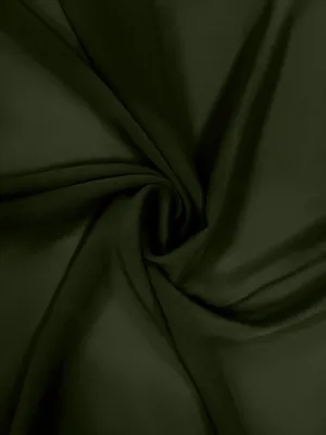 Olive Chiffon Fabric By The 1/2 Yard