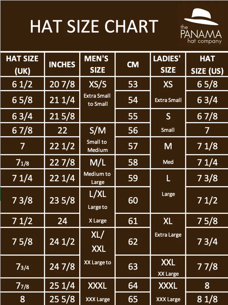 Panama Hats by Majesa - Rosita Brim Ladies