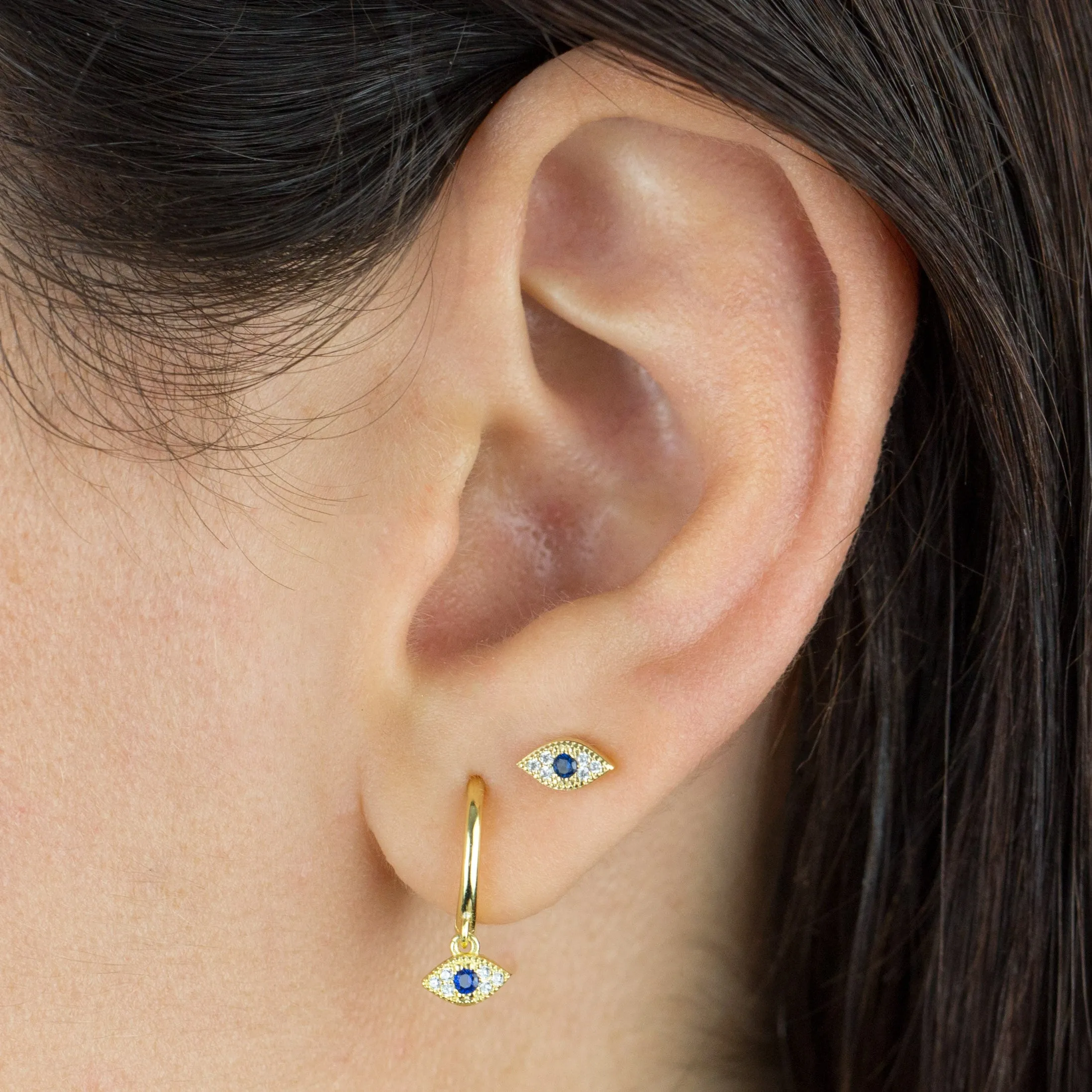 Pavé Evil Eye Combo Set
