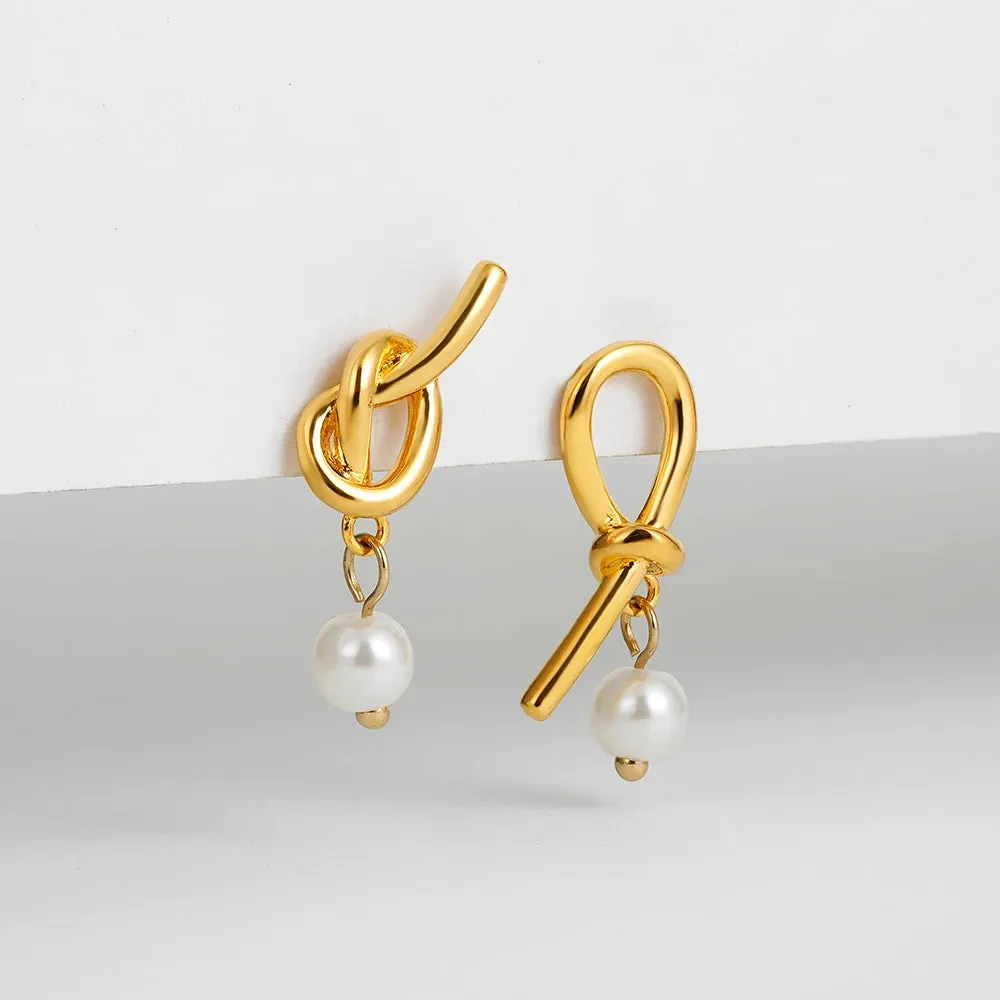 Pearl Knot Drops