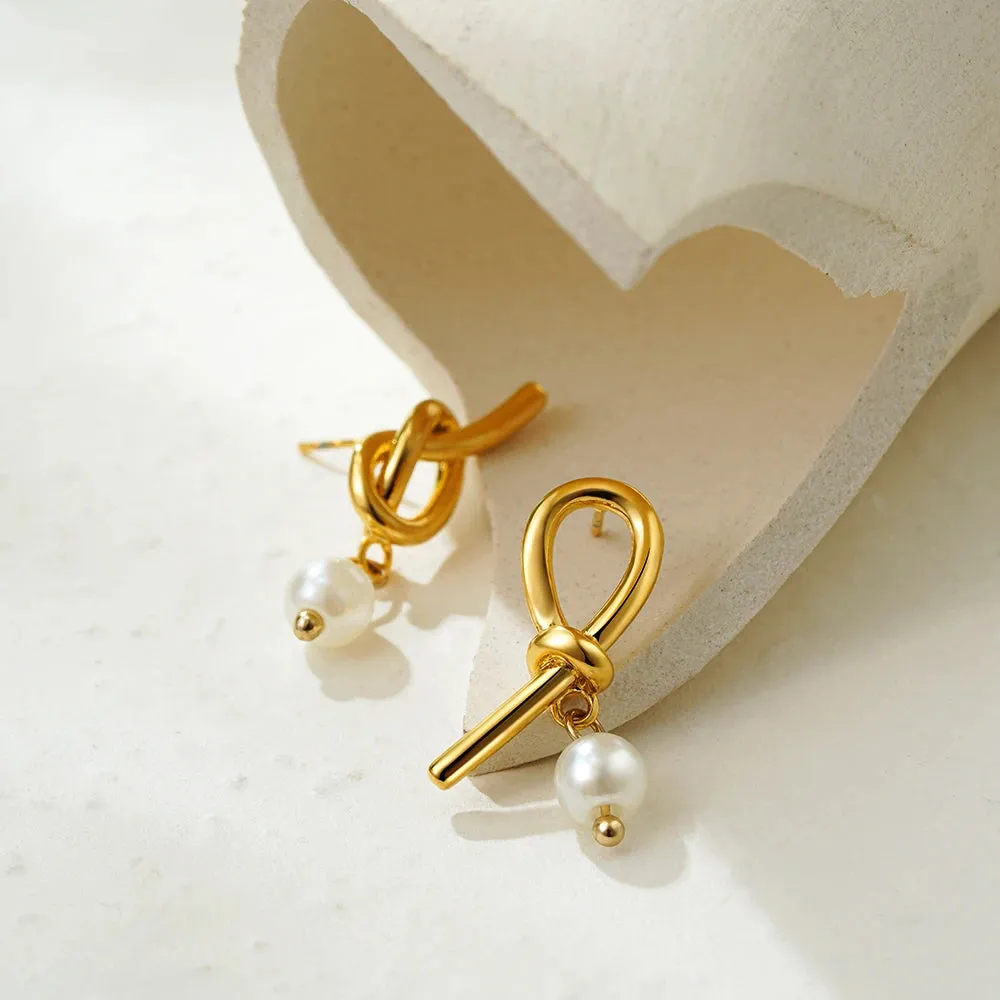 Pearl Knot Drops