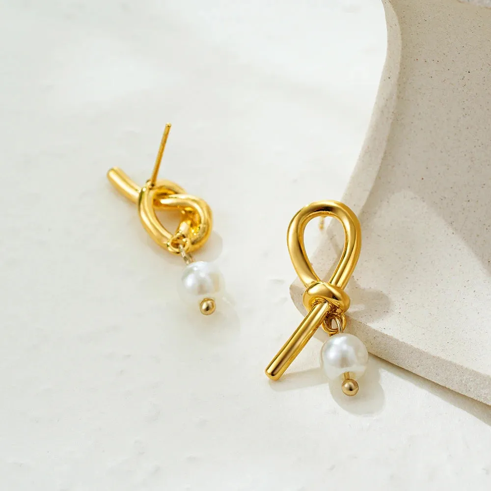Pearl Knot Drops