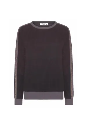 Penelope Velvet Sweater in Mink