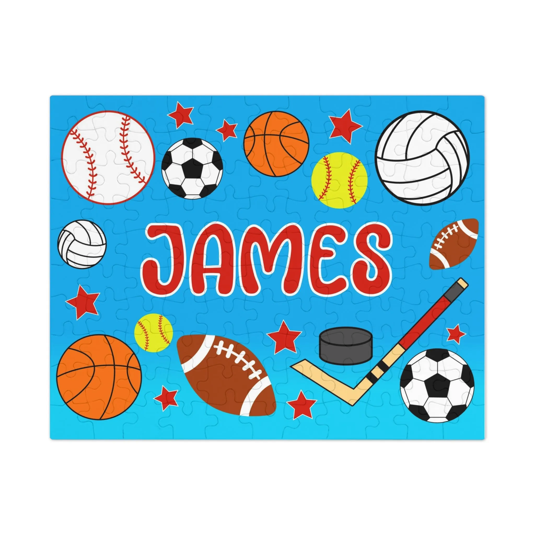 Personalized Sports Jigsaw Puzzle