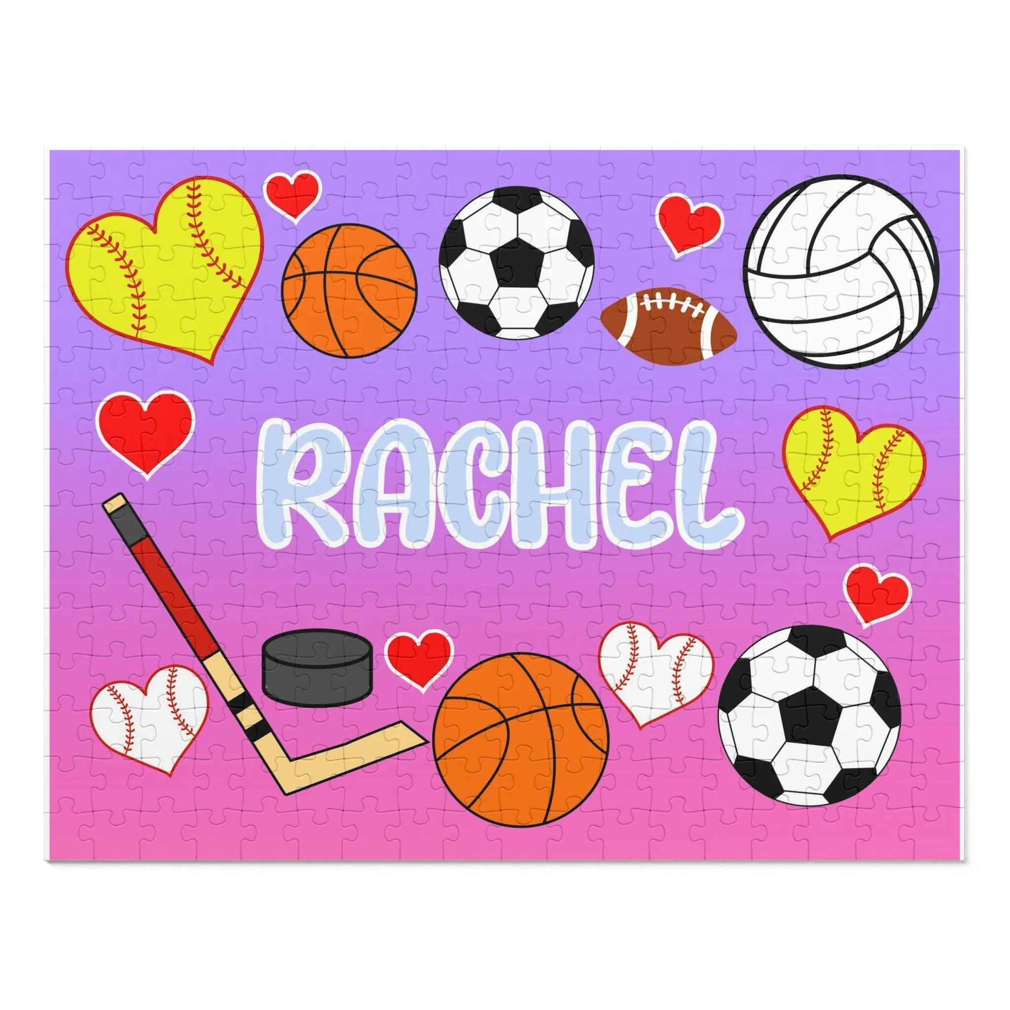 Personalized Sports Jigsaw Puzzle