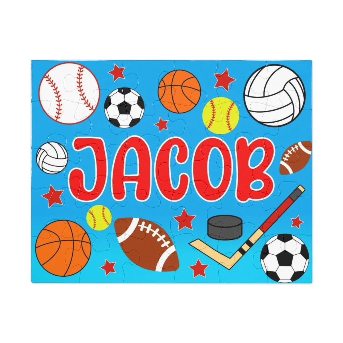 Personalized Sports Jigsaw Puzzle