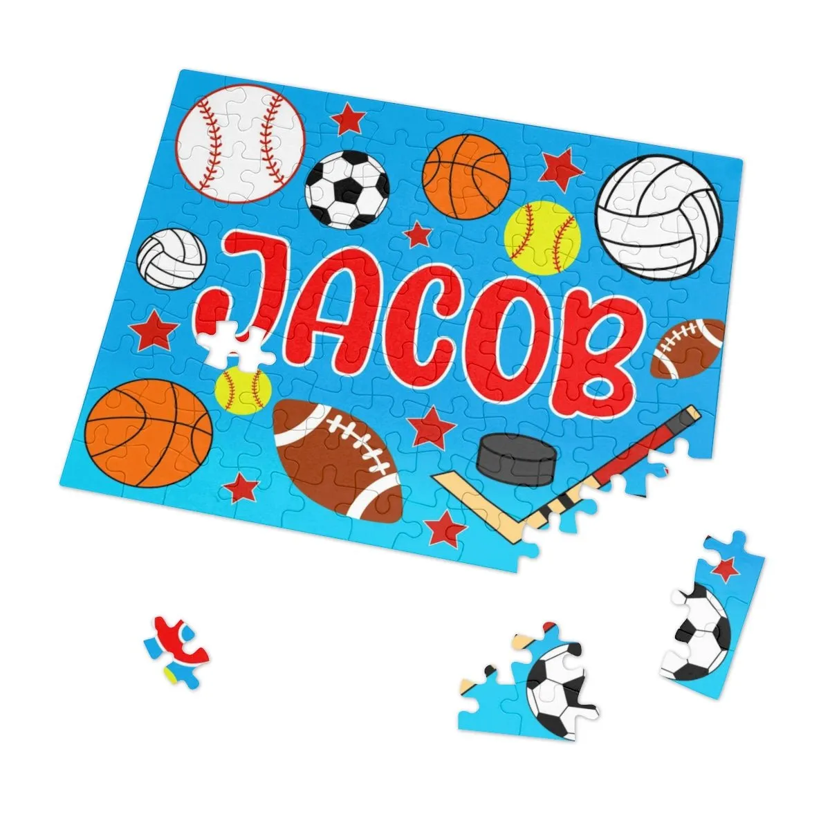 Personalized Sports Jigsaw Puzzle
