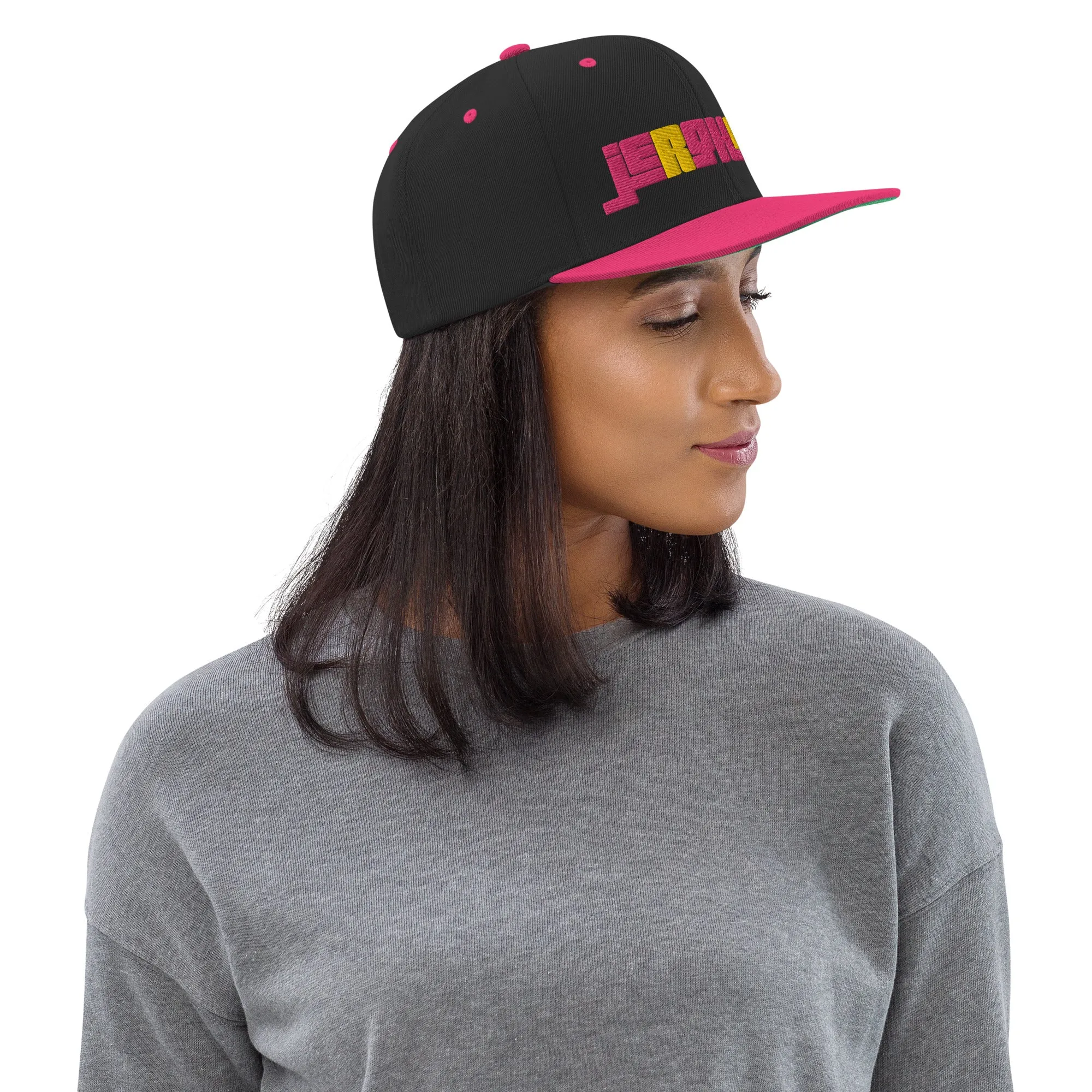 Pink Jerghats Snapback Hat